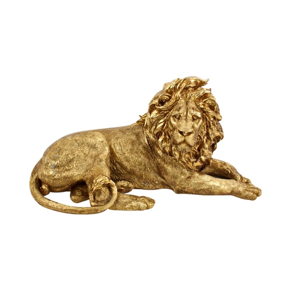 Decofiguur Lion Mufaso Lying Gold product afbeelding