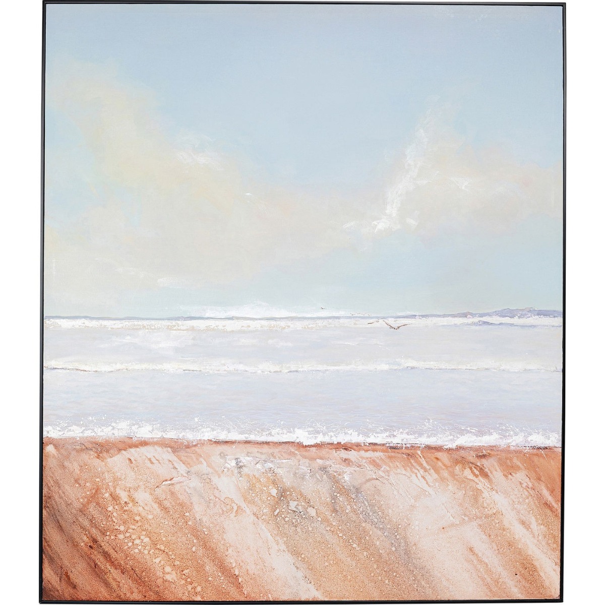 Kare Schilderij Beach View 150x130cm product afbeelding