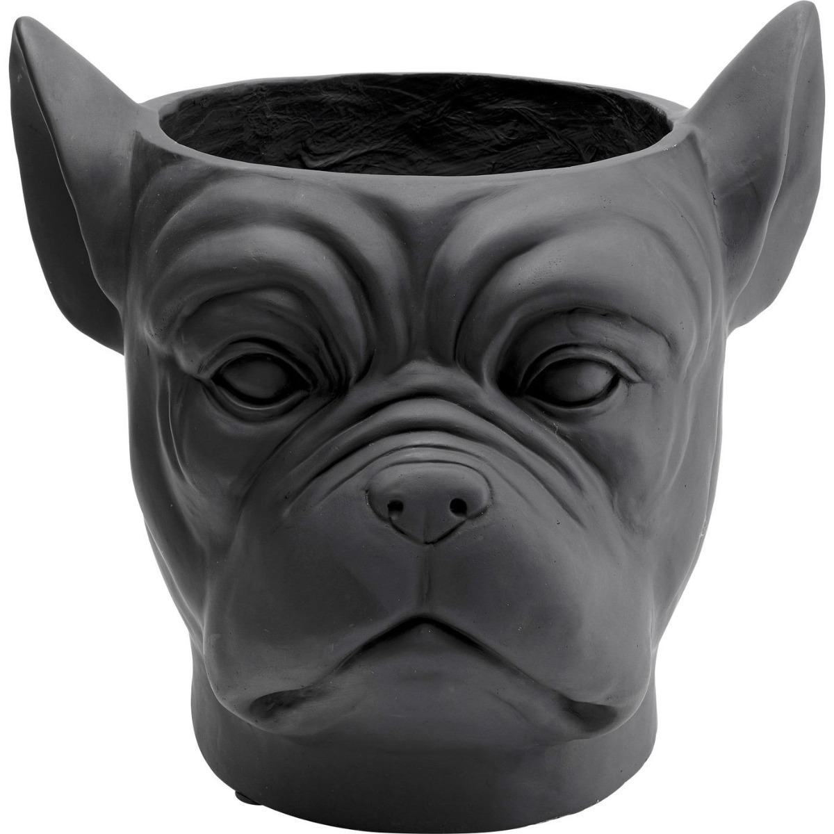 Kare Bloempot Bulldog Black product afbeelding