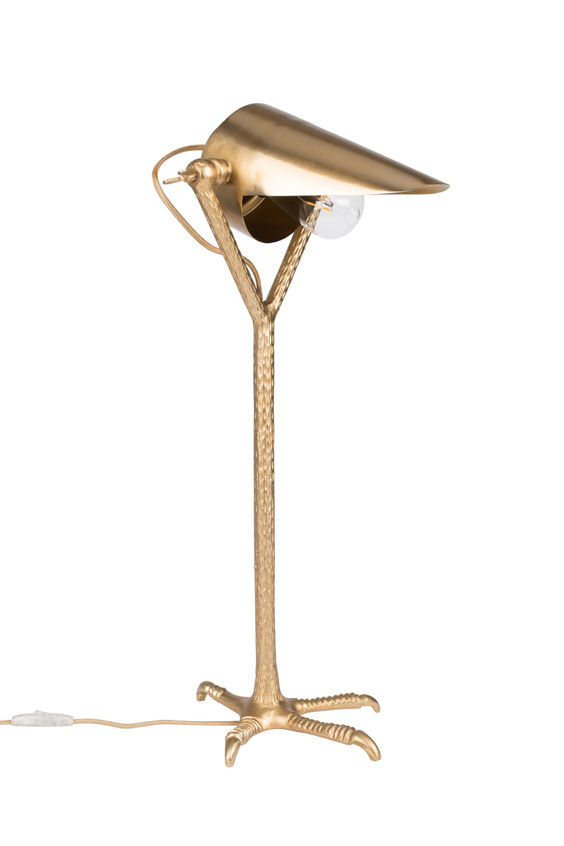 Dutchbone Tafellamp Falcon Brass product afbeelding