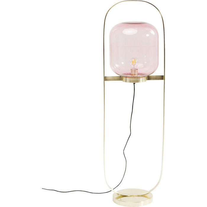 Kare Vloerlamp Jupiter Pink-Brass product afbeelding