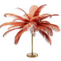 Kare Tafellamp Feather Palm Rusty Red  60cm