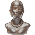 Kare Decofiguur African Lady Necklace