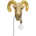 Kare Wandlamp Goat Head