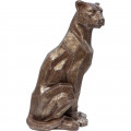Kare Decofiguur Sitting Cat Rivet Copper