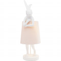 Kare Tafellamp Animal Rabbit White 68cm