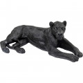 Kare Decofiguur Lion Black 113cm