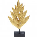 Kare Decofiguur Leaves Gold 25cm