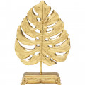 Kare Decofiguur Monstera Leaf Gold 26cm