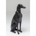 Kare Decofiguur Greyhound Bruno Black Matt 80cm