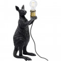 Kare Tafellamp Animal Kangaroo Black Matt