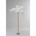 Kare Vloerlamp Feather Palm White 165cm