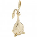 Kare Decofiguur Bunny Gold 52cm