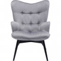 Kare Fauteuil Vicky Loco Grey