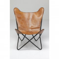Kare Fauteuil California Leather Brown