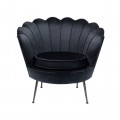 Kare Fauteuil Water Lily Black Black