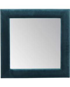 Kare Spiegel Velvet Bluegreen Square 100x100cm