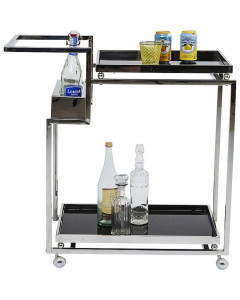 Kare Trolley Barfly Silver