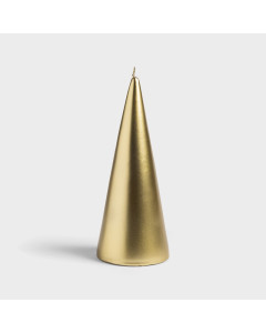 &K Kaars Cone Gold Large