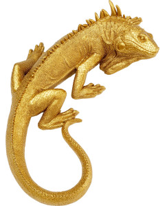 Kare Wanddecoratie Lizard 40x17cm