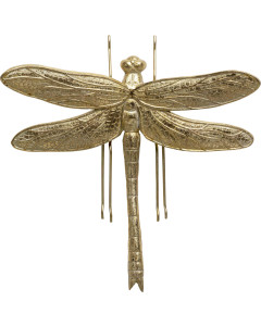 Kare Wanddecoratie Dragonfly 27x27cm