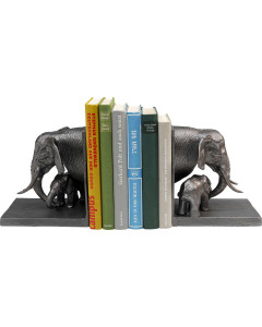 Kare Boekensteun Elephant Family (Set van 2)