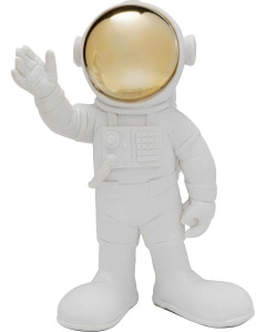 Kare Decofiguur Welcome Astronaut White 27cm
