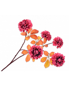 Silk-ka Kunstbloem Dahlia Fuchsia 103 cm