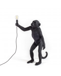 Seletti Tafellamp Monkey Standing Black