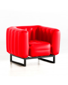 MOJOW Fauteuil Yomi Black Frame Red