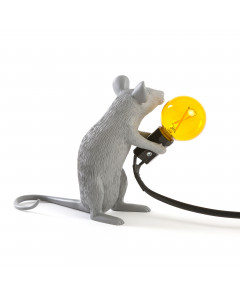 Seletti Tafellamp Mouse Sitting Grey