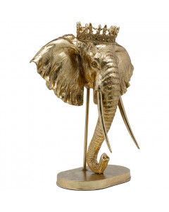 Kare Decofiguur Elephant Royal Gold 57cm