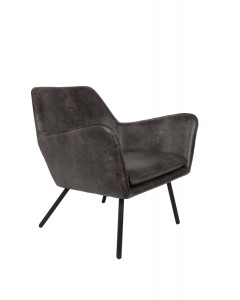 Meer Design Loungestoel Bon Dark Grey