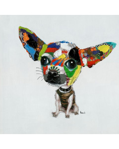 Kare Schilderij Chihuahua 50x50 cm