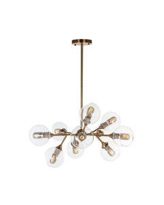 Richmond Hanglamp Quinsy Brushed Gold