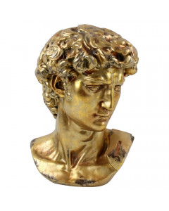 Buste David Gold 60 cm
