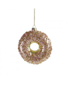 Hanger Glass Donut Rose