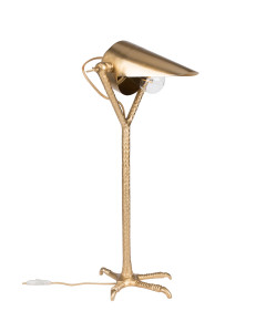 Dutchbone Tafellamp Falcon Brass