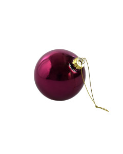 Kerstbal Pearly Purple