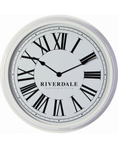 Riverdale Wandklok Time Wit 68cm