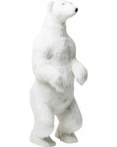 Kare Decofiguur Moving Sound Polar Bear Fur 185cm
