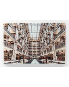 Kare Wandfoto Library 150x100cm