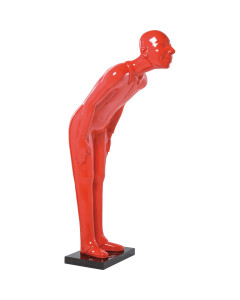 Kare Decofiguur Welcome Guests Red