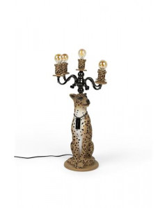 Bold Monkey Vloerlamp Proudly Crowned Panther Spotted