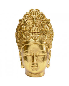 Kare Decofiguur Goddess Head Gold 39cm