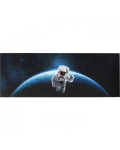 Kare Wandfoto Man In Space 240x80cm