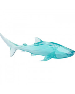 Kare Decofiguur Visible Whale Blue