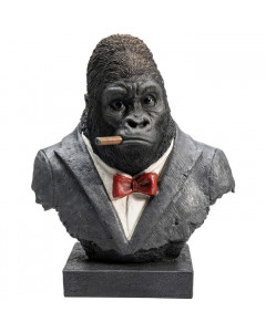 Kare Decofiguur Smoking Gorilla