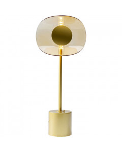 Kare Tafellamp Mariposa Brass