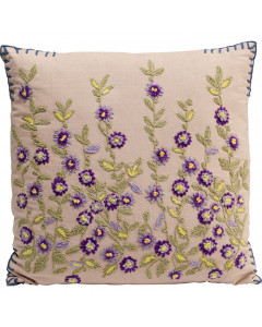 Kare Kussen Embroidery Violet 50x50cm